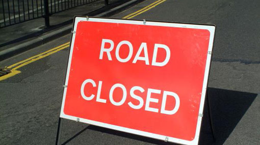 Ward Place closed due to protest