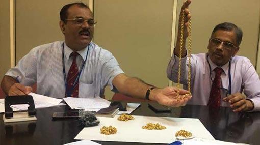 Goldsmith arrested for smuggling gold chains from Chennai