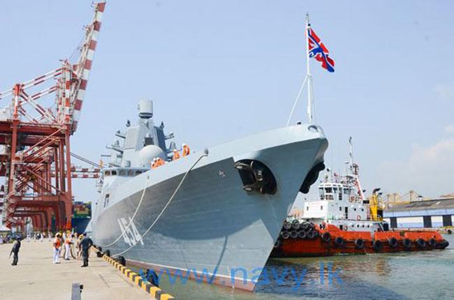 ‘Admiral of the Fleet of the Soviet Union Gorshkov’ arrives in Colombo
