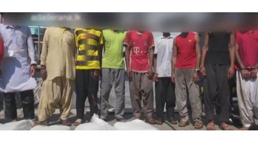 Nine Iranians busted with heroin in Southern seas further remanded