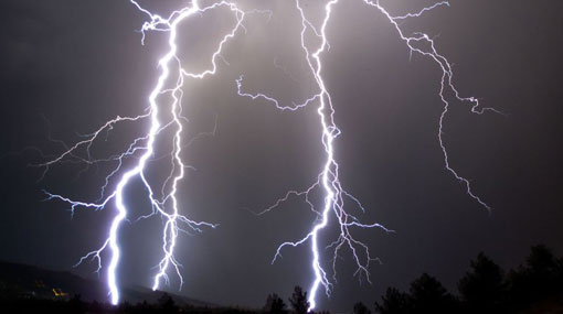 Afternoon thundershowers in most parts of the island