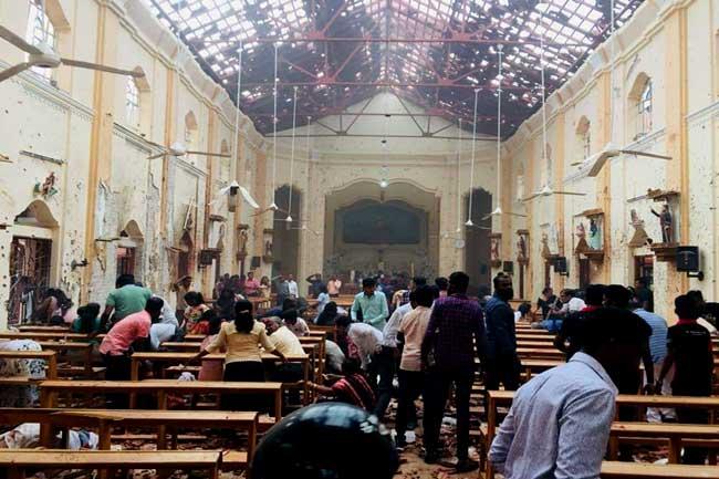 Explosion at Kochchikade Church