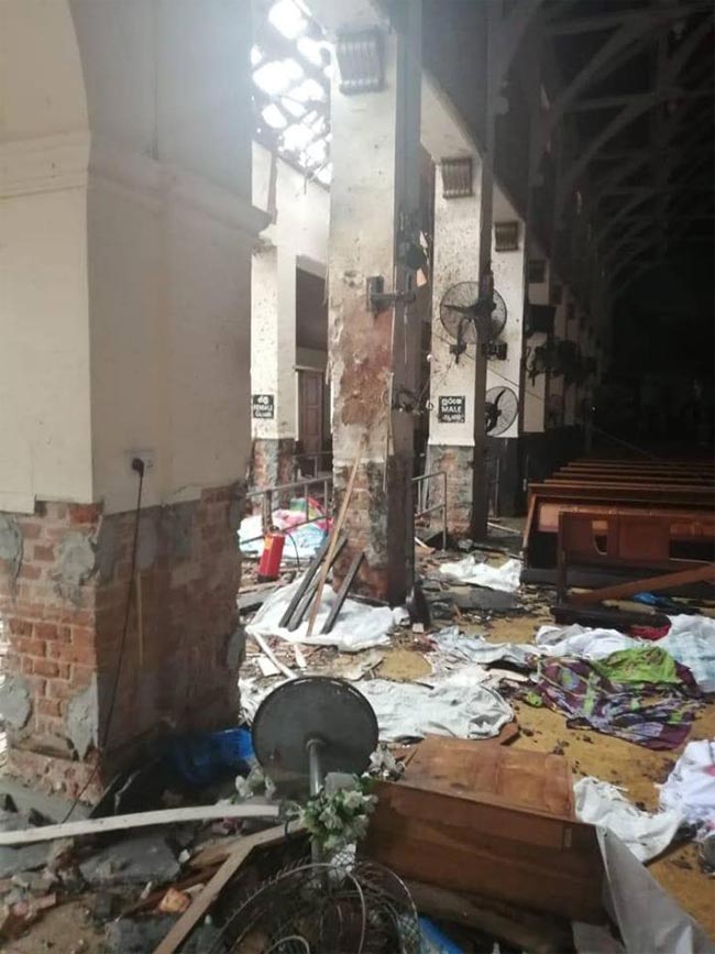 Another explosion at Katuwapitiya Church