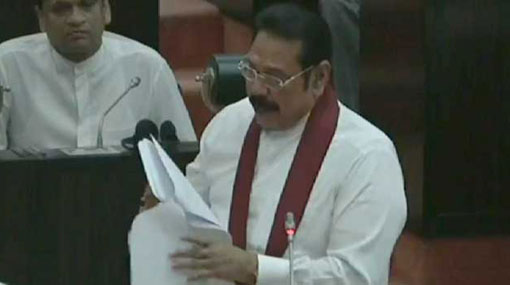Govt. should instruct authorities to take actions on national security - Mahinda