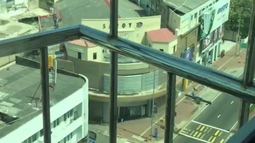 Controlled explosion near Savoy theatre in Wellawatte