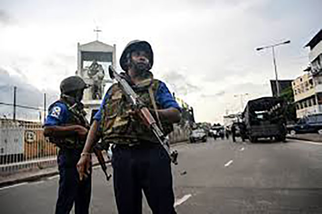 Controlled explosion of suspicious parcel at Katana
