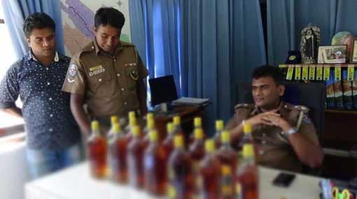 Two arrested for selling liquor during Vesak season