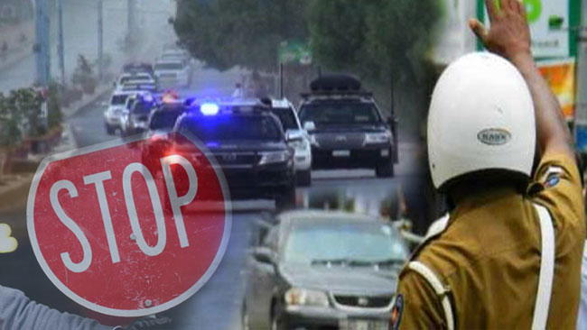 President orders not to inconvenience public by closing roads for VIPs