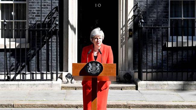 Theresa May to resign as UK Prime Minister