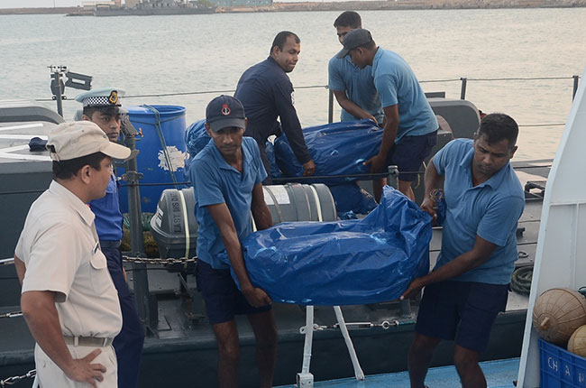 Two arrested while smuggling 245 kg of Kerala cannabis by boat