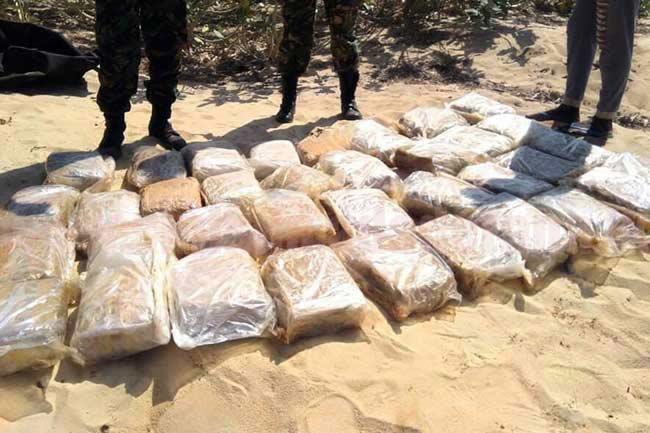 Navy apprehends two with over 126 kg of Kerala cannabis