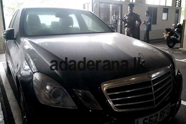 Luxury car kept violating customs laws found in Salley’s garage