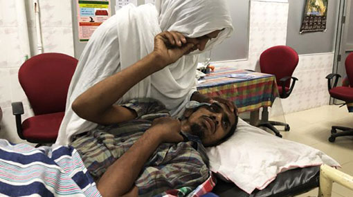 Taslim shot in head by Zahran’s group speaks to Ada Derana