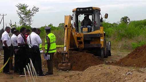 Remains of 4 terrorists killed in Sainthamaruthu explosion exhumed