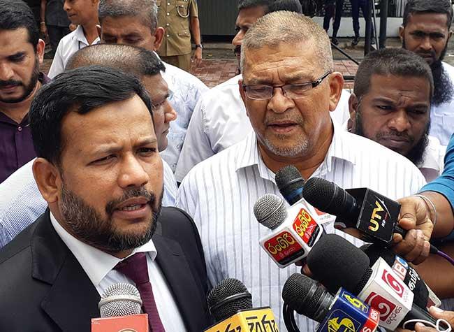 Rishad lodges complaint against Wimal and SB