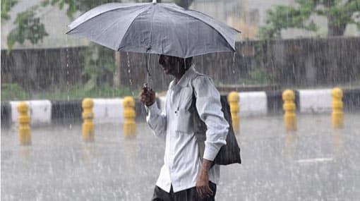 Showers expected in five provinces