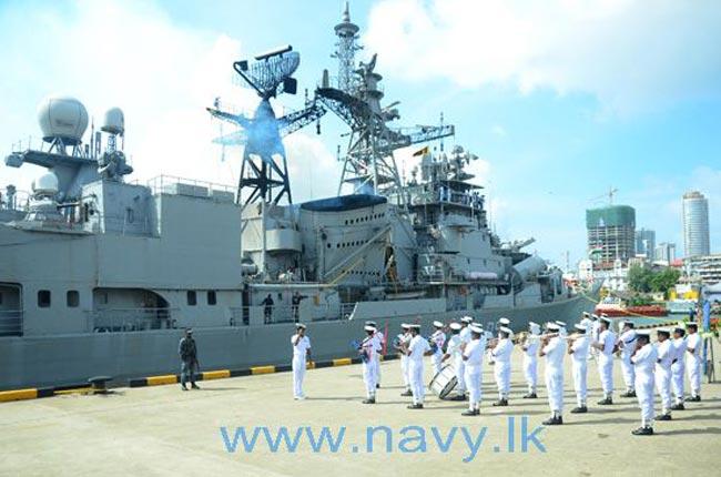 ‘Ranvir’ arrives in Colombo