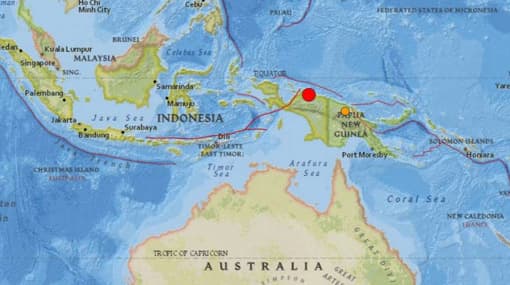6.3-magnitude earthquake rocks Papua