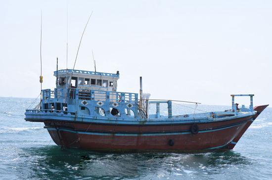 Foreign vessel linked to narcotics trafficking brought to Colombo harbour