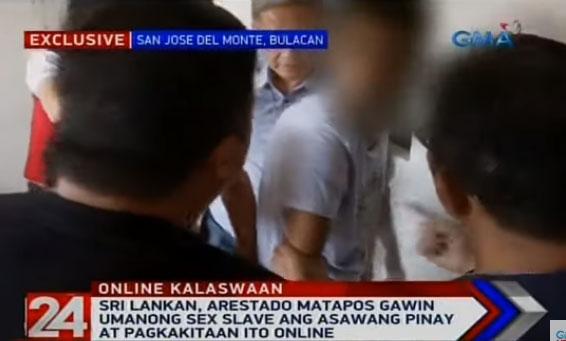 Sri Lankan turns Filipina wife into ‘cybersex slave’, molests stepdaughter