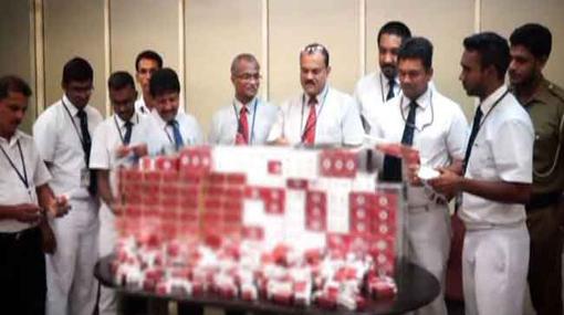 Lankan detained at BIA with foreign cigarettes worth over Rs 1.3 mn