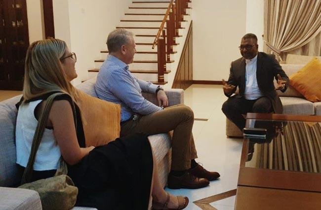 Australian High Commissioner calls on Raghavan