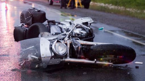 Motorcyclist killed in multiple-vehicle collision