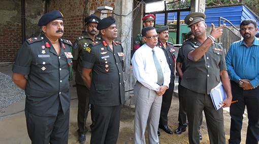 Defence Secretary & Army Chief visit Zion Church
