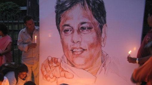 Lasantha’s daughter accuses PM of using her father’s name to win votes