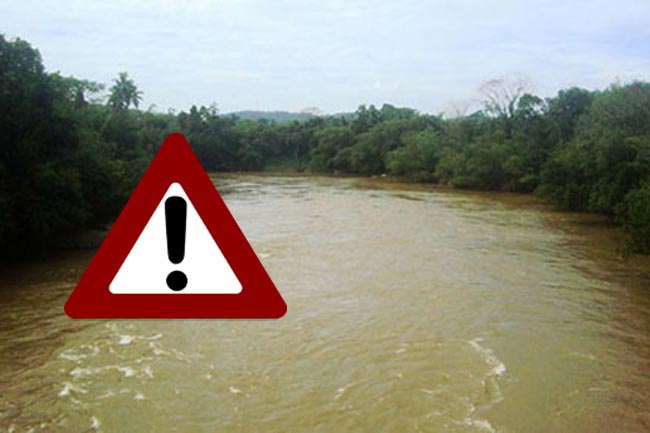 Water level of Kalu Ganga rises to minor flood situation