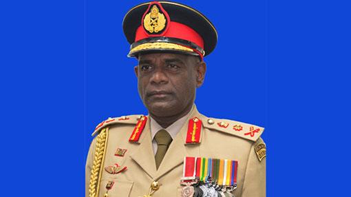 Outgoing army chief promoted to General