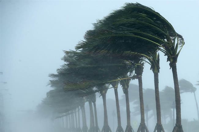 Winds and showers expected to enhance during next few days