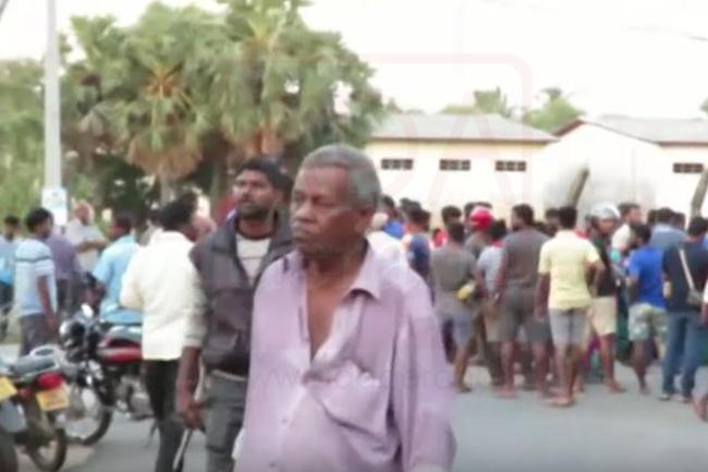 Four injured in protest at Batticaloa