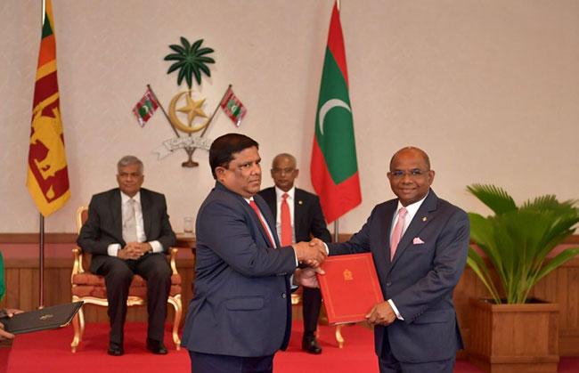 Sri Lanka and Maldives sign agreement and MoUs