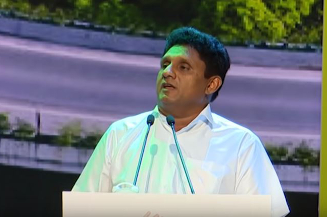 Sajith vows he would not give up presidential candidacy fight