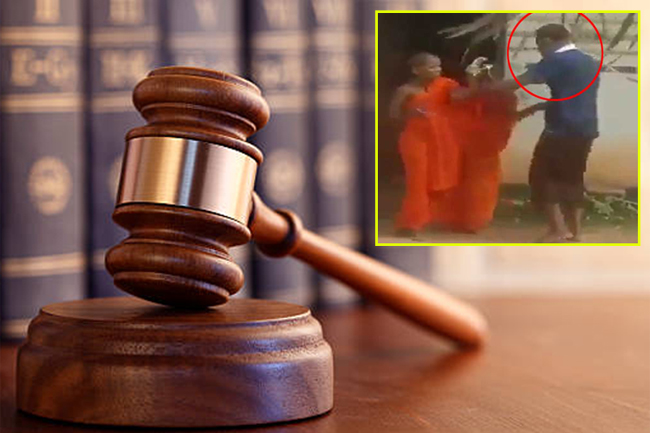 Suspect arrested over assault on novice monks remanded