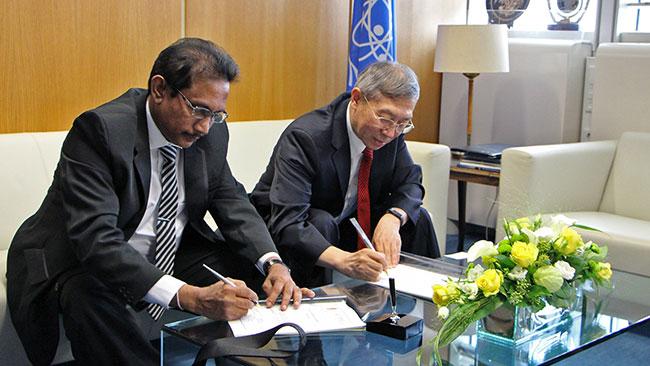 Sri Lanka and IAEA sign Country Programme Framework for 2019-2025