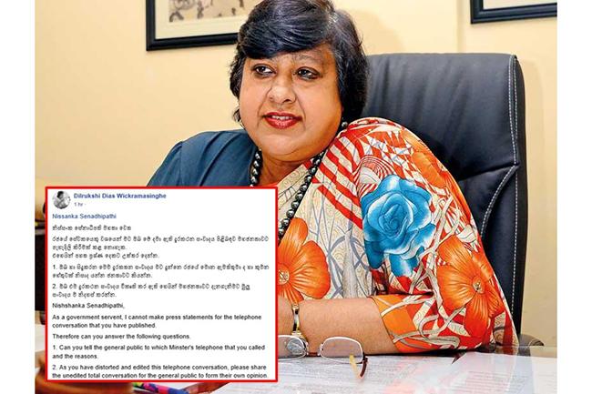 Ex-Bribery Commission chief alleges Senadhipathi distorted conversation
