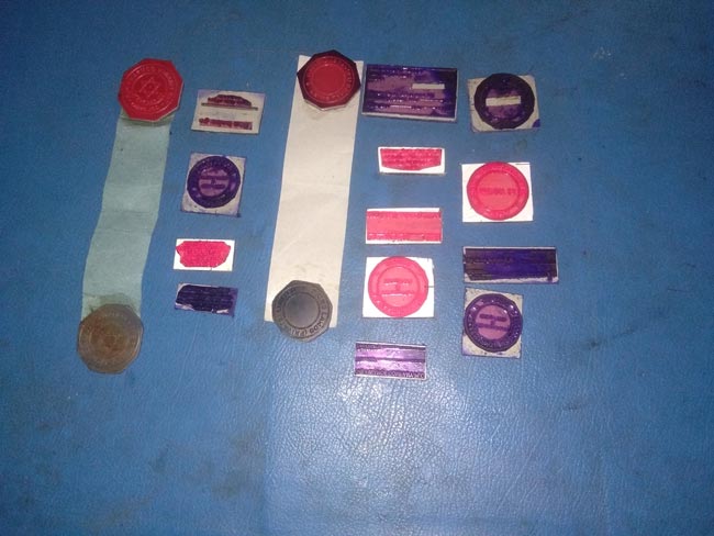 Three arrested for producing fake documents