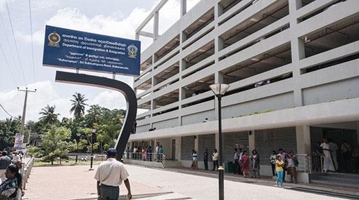 Tense situation at Dept of Immigration & Emigration