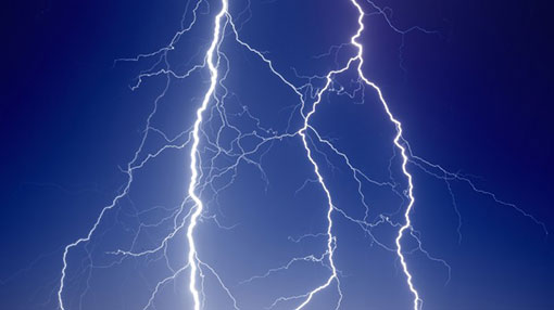 Warning issued for severe lightning