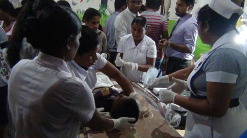 Bus topples off precipice; 4 adults, 28 children injured