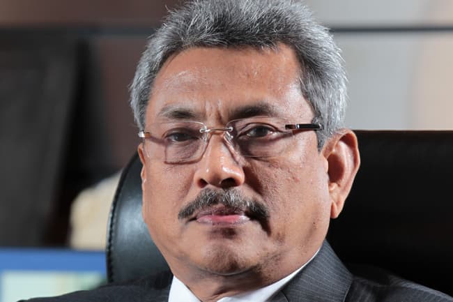 Gotabaya leaves for Singapore for medical examination