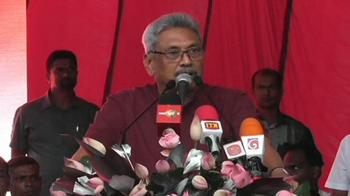I’m capable of providing a secure country - Gotabaya