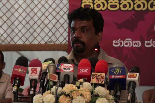 Anura vows to build govt. that protects nature