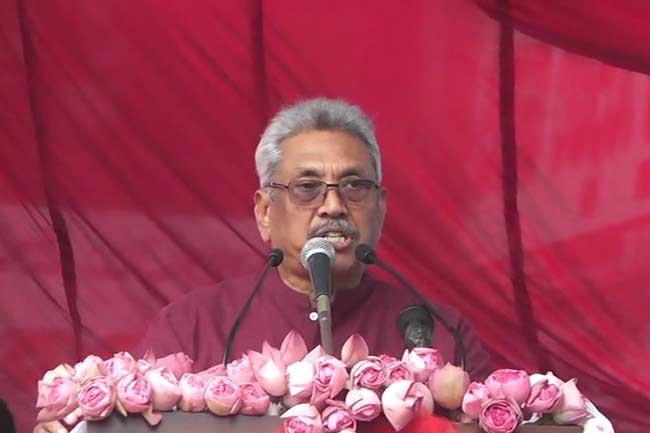 Only a Rajapaksa era can reaffirm security of country - Gotabaya