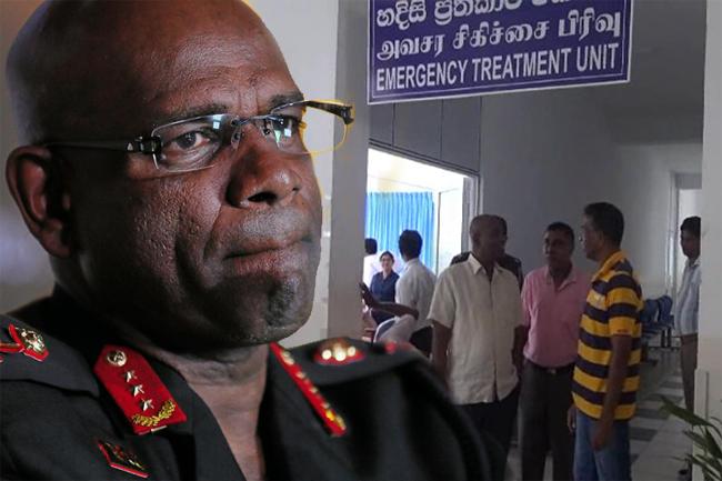 Mahesh Senanayake hospitalized