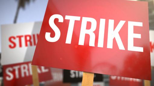 Supplementary & paramedic health officials on strike