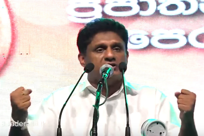 Sajith vows to bring an end to criminals