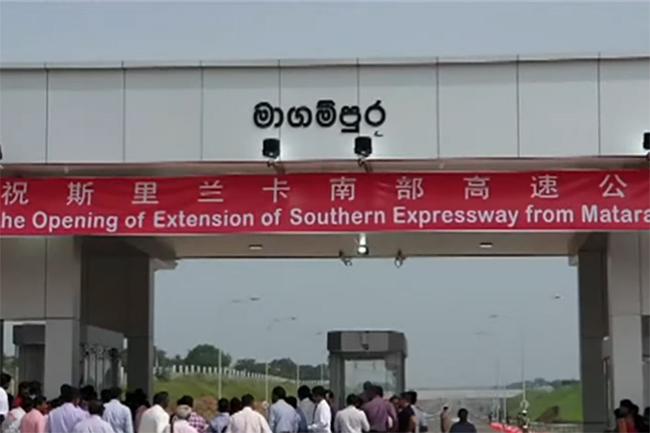 Three sections of Southern Expressway opened amidst protests